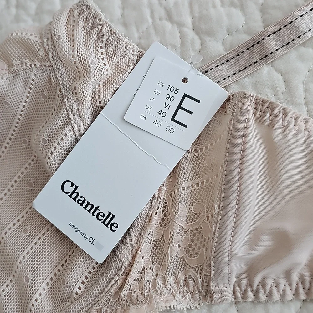 🌸HP🌸Chantelle Rive Gauche Full Coverage Unlined Bra NWT 40DD - Picture 8 of 12